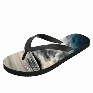 Men Dark Spring Flip Flop Slippers