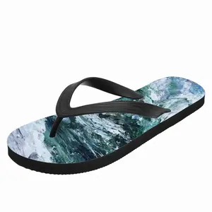 Men Sea Swirl Flip Flop Slippers