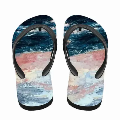 Men Sunset Sea Flip Flop Slippers