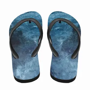 Men Lost In Thought Flip Flop Slippers