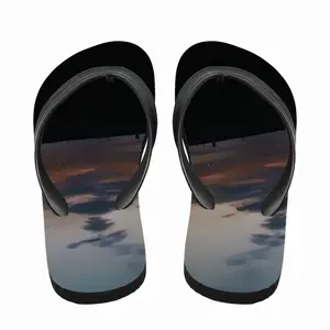 Men Sunset Over Duncansby Head Flip Flop Slippers