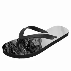 Men Black & White Westerdale Mill Flip Flop Slippers