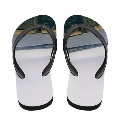 Men Scrabster View Of Thurso Flip Flop Slippers