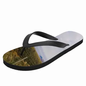 Men Bird Colonely At Duncansby Head Flip Flop Slippers