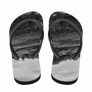 Men River In Flood Flip Flop Slippers