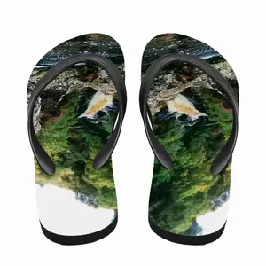 Men Gold Country Flip Flop Slippers