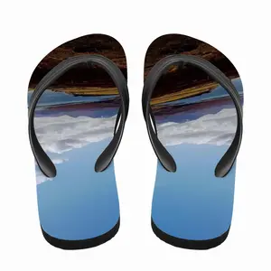 Men Snowy Mountains Of Tongue Flip Flop Slippers