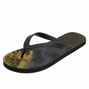 Men Rivers Of Gold Flip Flop Slippers