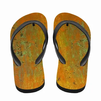 Men Orange Peel Flip Flop Slippers