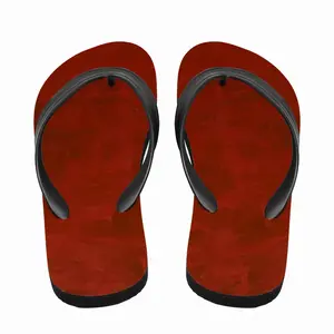 Men Seeing Red Flip Flop Slippers