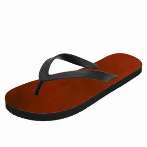 Men Dark Valentine Flip Flop Slippers