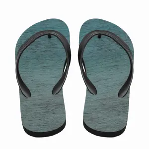 Men Hazy Shades Of Blue Flip Flop Slippers