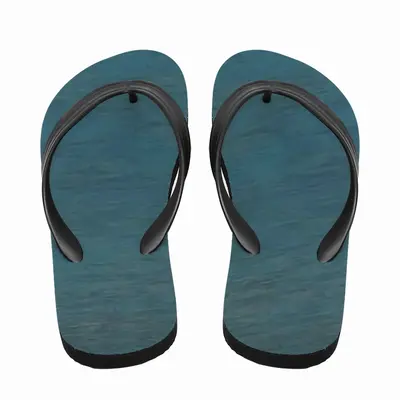 Men Aqua Blue Flip Flop Slippers