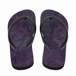 Men Purple Illusion Flip Flop Slippers