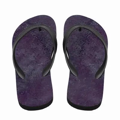 Men Purple Illusion Flip Flop Slippers