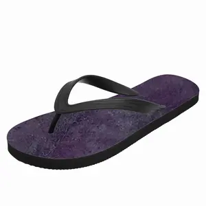 Men Purple Illusion Flip Flop Slippers