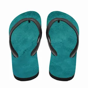 Men Caribbean Blue Flip Flop Slippers