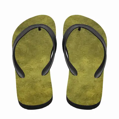 Men Asparagus Abstract Flip Flop Slippers