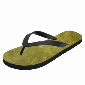 Men Asparagus Abstract Flip Flop Slippers