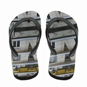 Men Flower 4 Flip Flop Slippers