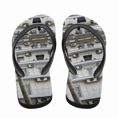 Men Flower 2 Flip Flop Slippers