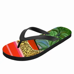 Men The King Of The Jungle Flip Flop Slippers