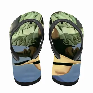 Men Waiting Flip Flop Slippers