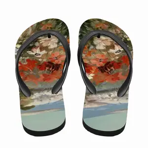 Men Funny Meadow Flip Flop Slippers