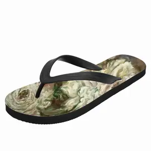 Men Flowers Flip Flop Slippers