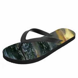 Men The Bronze Sundown Flip Flop Slippers