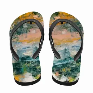 Men Deep Emerald Flip Flop Slippers