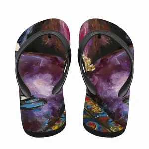 Men “Violet Arabica” Flip Flop Slippers