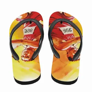 Men Spear Of Courage Flip Flop Slippers