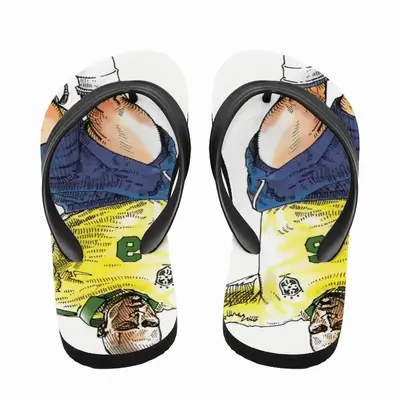 Men The Bullet Man Flip Flop Slippers