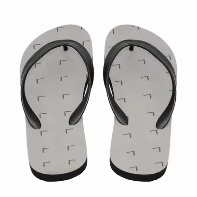 Men Beautiful Squares Flip Flop Slippers