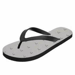 Men Beautiful Squares Flip Flop Slippers