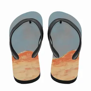 Men Waves Of Forgiveness Flip Flop Slippers