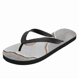 Men Blanket Of Snow Flip Flop Slippers