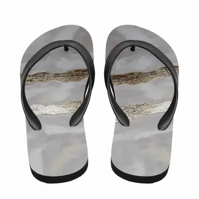 Men Gold Waves Flip Flop Slippers