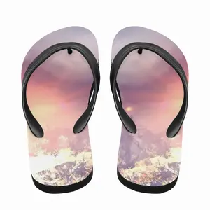 Men Sky With Three Suns (2014) Flip Flop Slippers