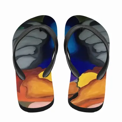 Men Window View 4 Flip Flop Slippers