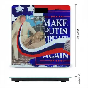 Great Again - Flag Usa Trump Putin Street Art Interior Design Decor Ideas Weight Scale