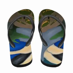 Men Window View 1 Flip Flop Slippers