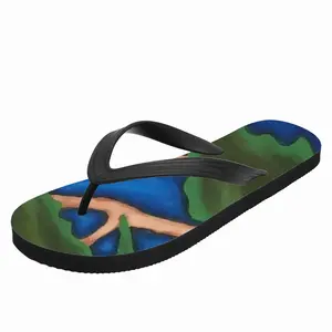 Men My Hokusai 6 Flip Flop Slippers