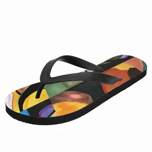 Men Windows Flip Flop Slippers