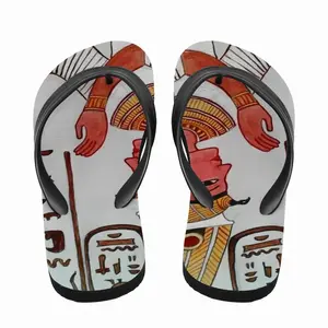 Men Creating History Flip Flop Slippers