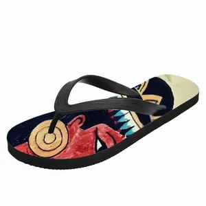 Men Striking Eyes Flip Flop Slippers