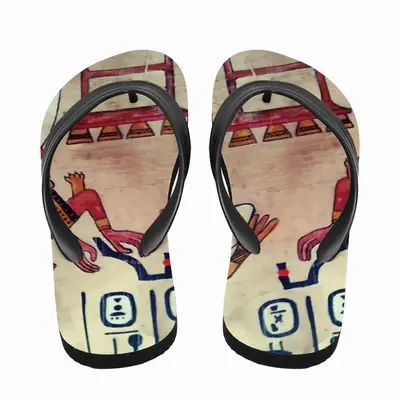 Men Murals Of Egypt Flip Flop Slippers