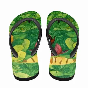 Men Day In The Village Flip Flop Slippers