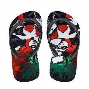 Men Match Made In Hell Flip Flop Slippers